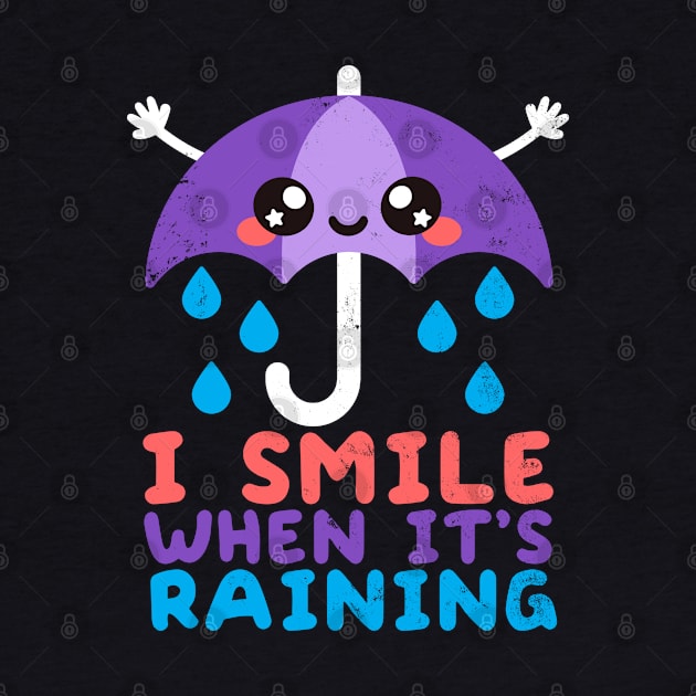 I smile when its raining by NemiMakeit